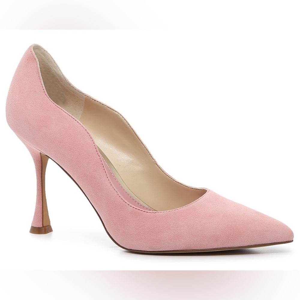 Pink Suede Chirla pump from Vince Camuto